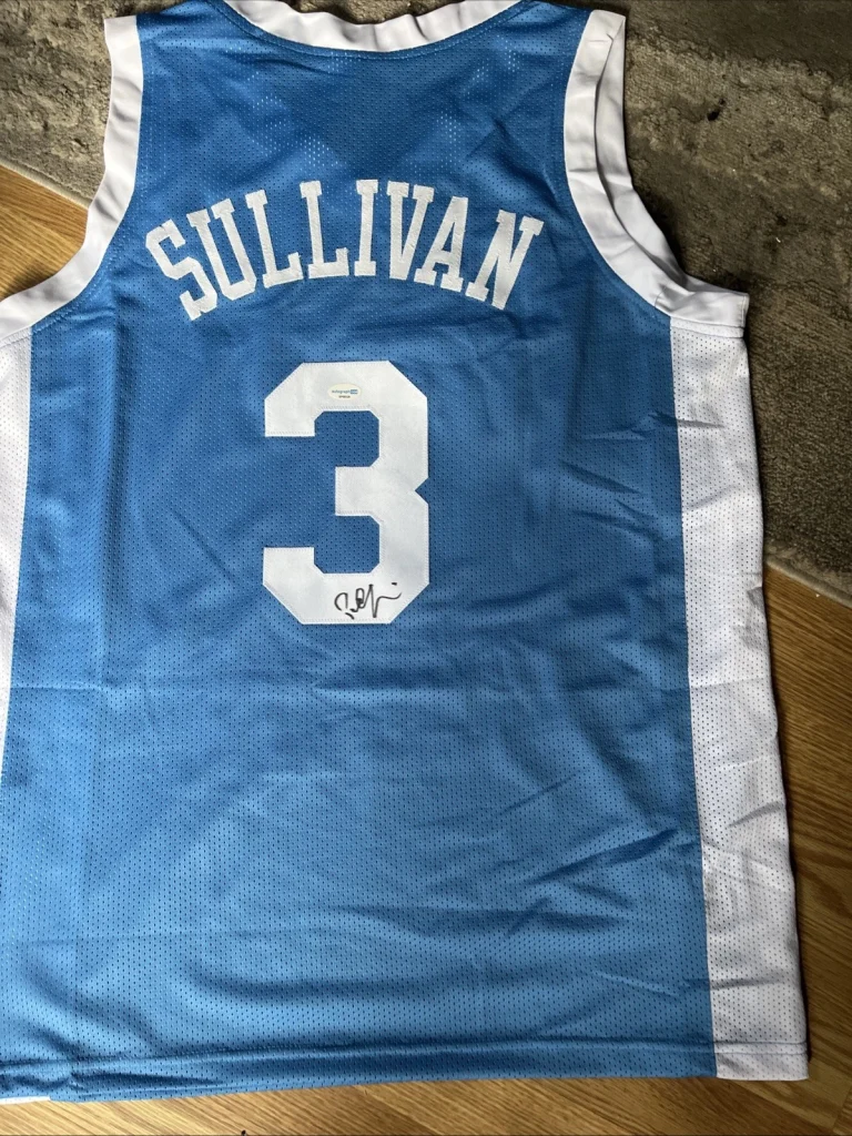NORTH CAROLINA TARHEELS- PAT SULLIVAN SIGNED AUTOGRAPHED JERSEY ACOA 1993 CHAMP