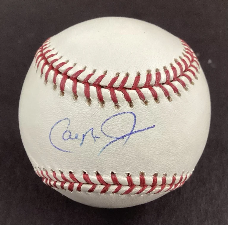 Cal Ripken Jr. Signed Allen H. “Bud” Selig Baseball Orioles Autograph Famous Ink