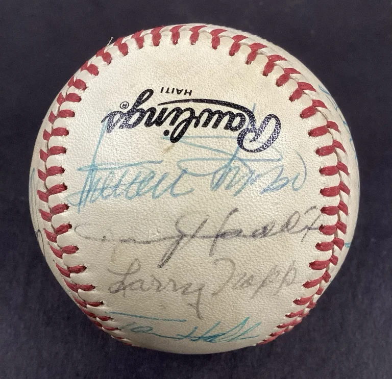 Minnie Minoso Slaughter Donatelli Vintage Feeney Signed Baseball +13 Autos TPG