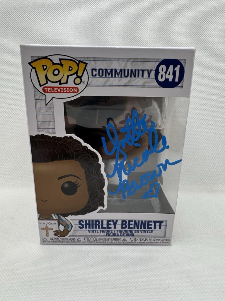 Yvette Nicole Brown Signed Funko Pop Community Shirley Brown JSA COA Autograph