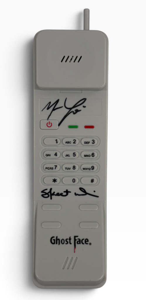 Matthew Lillard Skeet Ulrich Signed Prop Scream Phone Autograph Beckett Witness