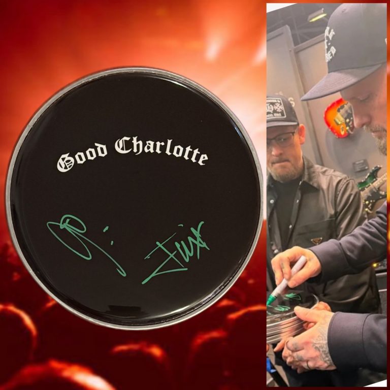 GFA Joel & Benji Madden Band  * GOOD CHARLOTTE *  Signed 10
