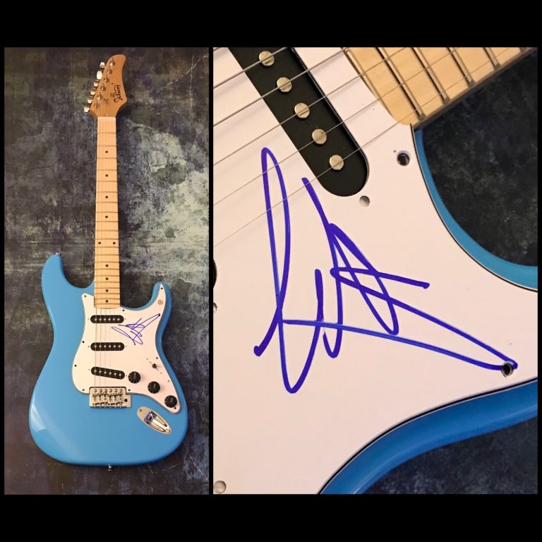 GFA Beartooth Band * CALEB SHOMO * Chitarra Elettrica Firmata PROVA C5 COA