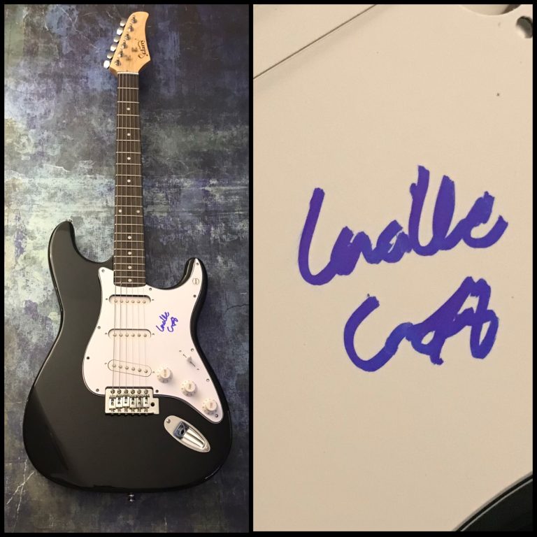 GFA Seduce/Destroy Controllo Stella Lucille Croft Signed Elettrico Chitarra COA