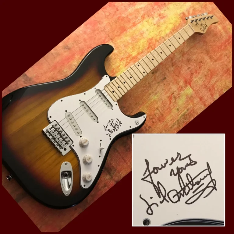 GFA And The Imperials Little Anthony Gourdine Chitarra Elettrica Firmata L1 COA