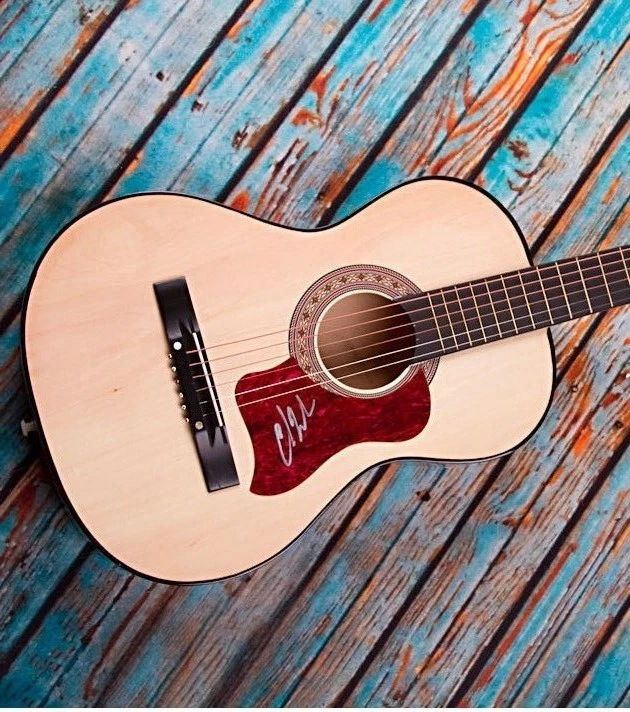CHARLIE WORSHAM Chitarra Acustica Autografata Firmata GFA C1 COA