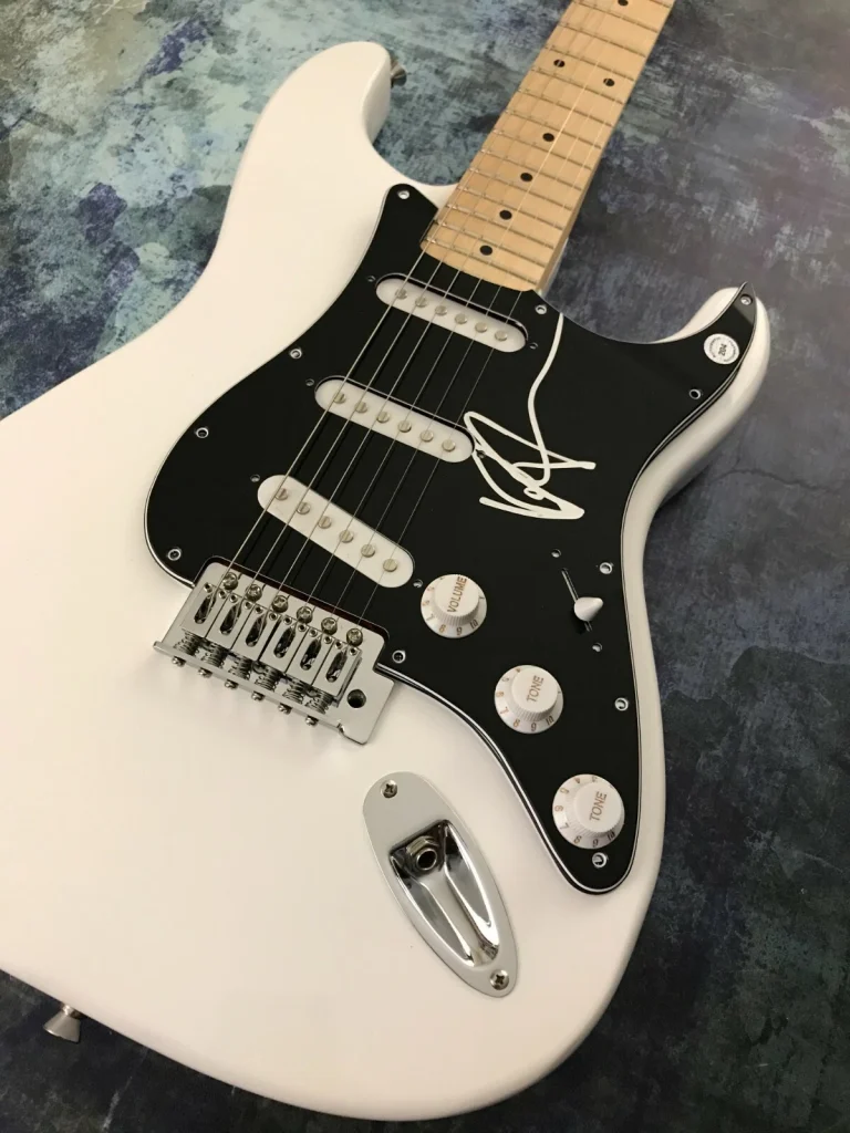GFA Whitesnake Dio Chitarrista DOUG ALDRICH Chitarra Elettrica Firmata PROOF COA