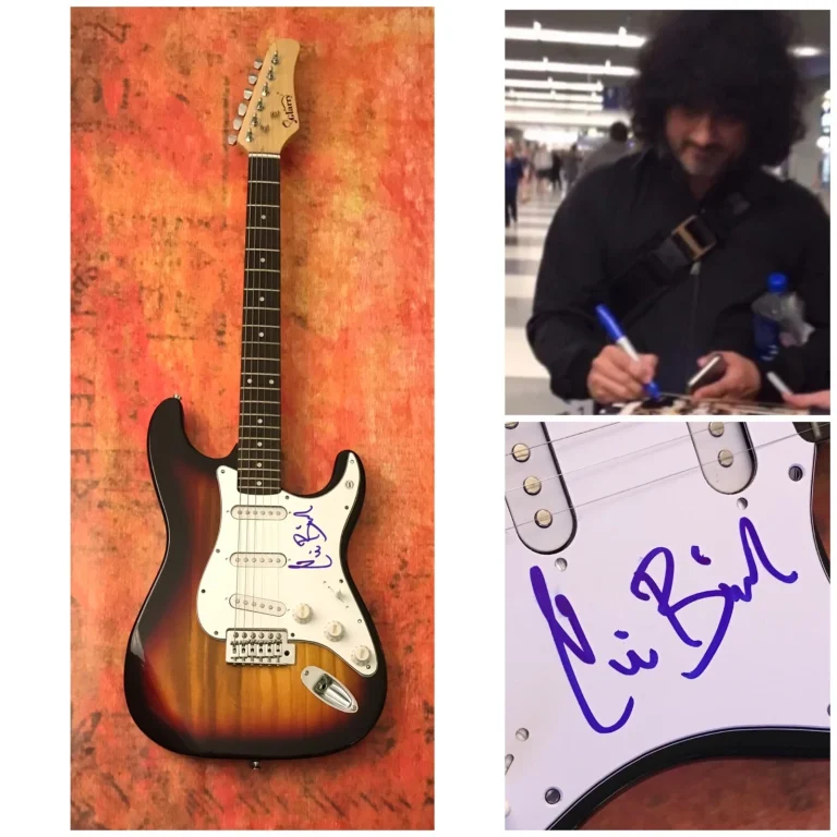GFA The Mars Volta CEDRIC BIXLER Chitarra Elettrica Firmata Proof AD2 COA