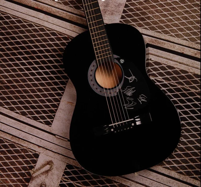 GFA Best Day of My Life American Authors Chitarra Acustica Firmata AD1 COA