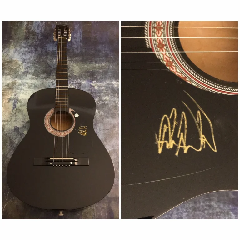 GFA Better Than Myself * ALEX WILLIAMS * Chitarra Acustica Firmata COA