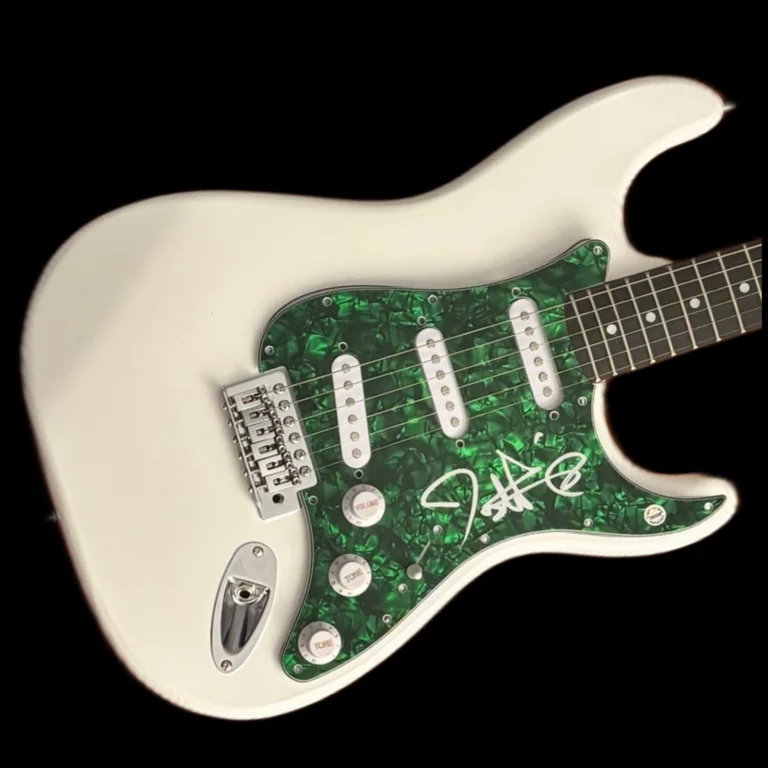 GFA Motion City Soundtrack JUSTIN PIERRE Signed Electric Guitar COA