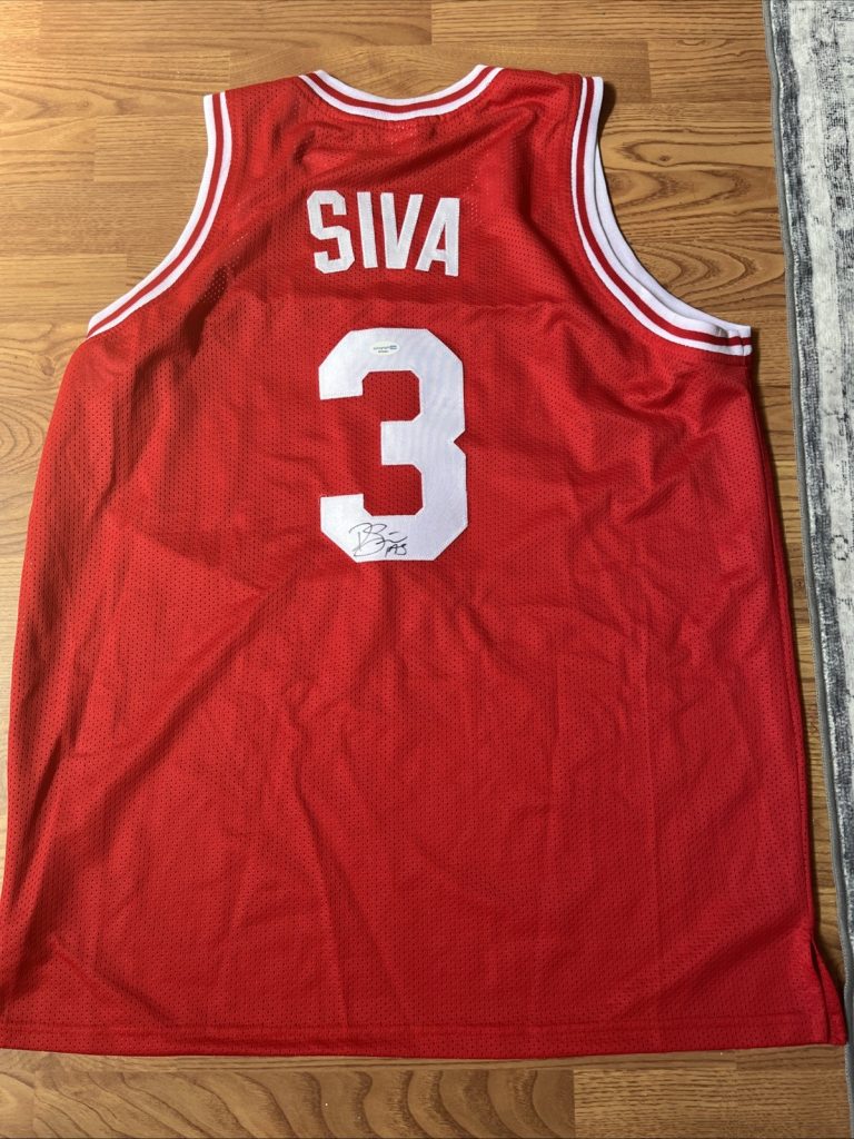 LOUISVILLE CARDINAL-PEYTON SIVA SIGNED AUTOGRAPHED JERSEY ACOA COA STAR XL