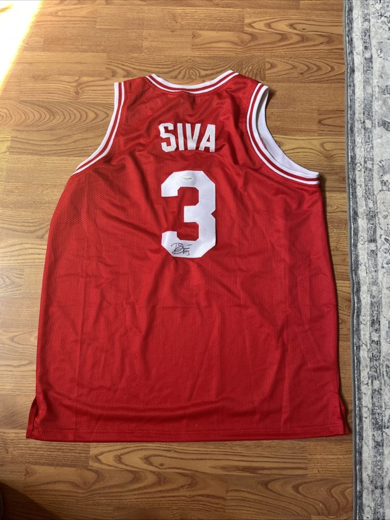 LOUISVILLE CARDINAL-PEYTON SIVA SIGNED AUTOGRAPHED JERSEY ACOA COA STAR XL