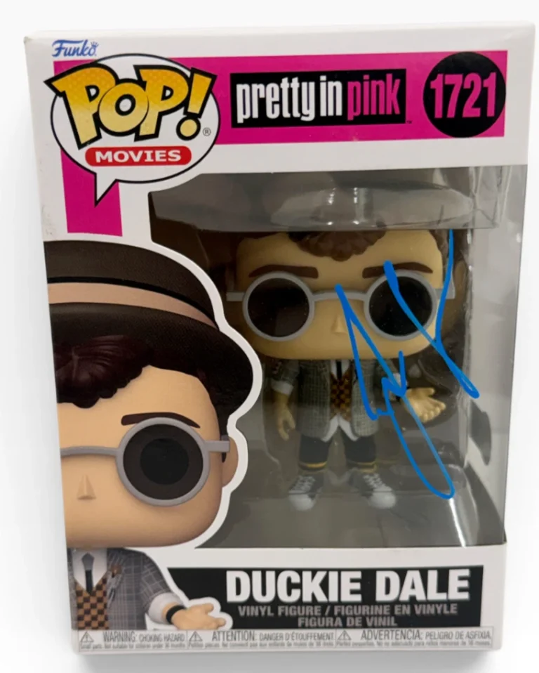 Jon Cryer Pretty in Pink Signed Funko pop 1721 Authentic Autograph Beckett