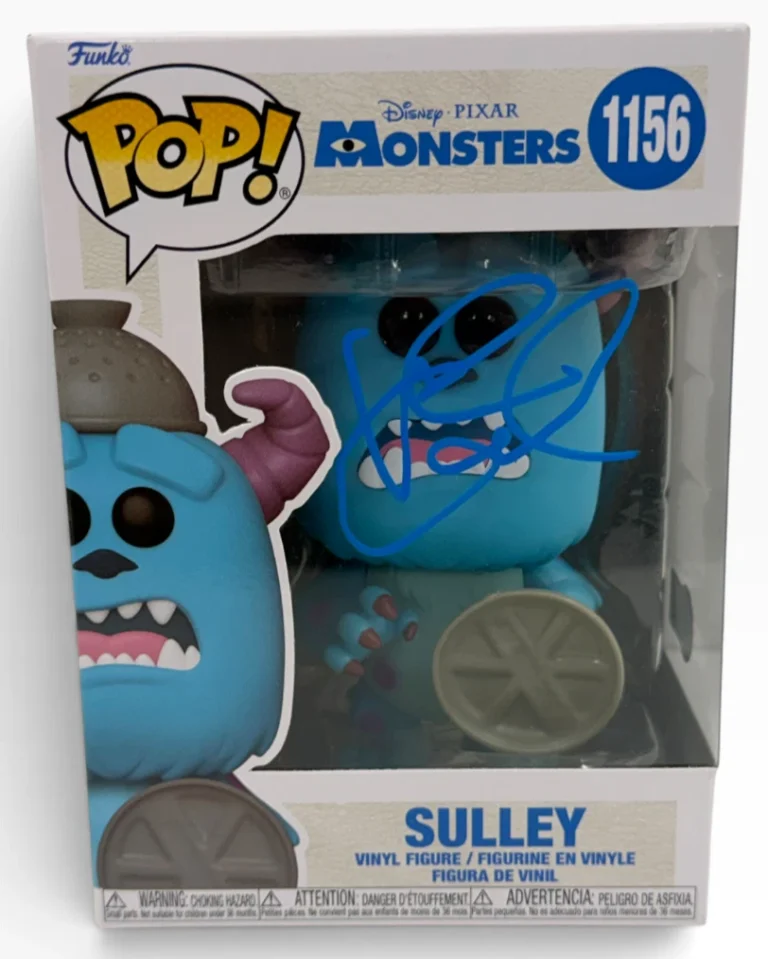 John Goodman Sulley Funko Monsters Inc Authentic Autograph Beckett