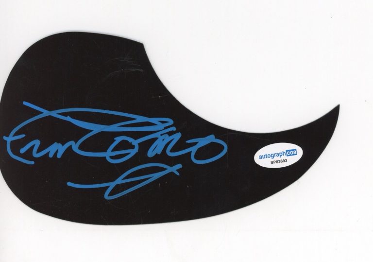 FRAN COSMO SIGNED AUTOGRAPHED PICKGUARD BOSTON ACOA CERTIFIED ORION THE HUNTER