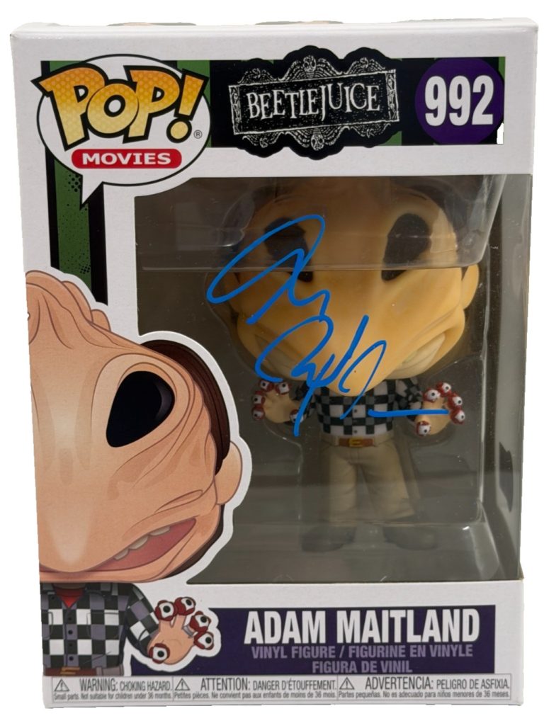 Alec Baldwin Signed Adam Maitland Funko Beetlejuice Authentic Autograph Beckett