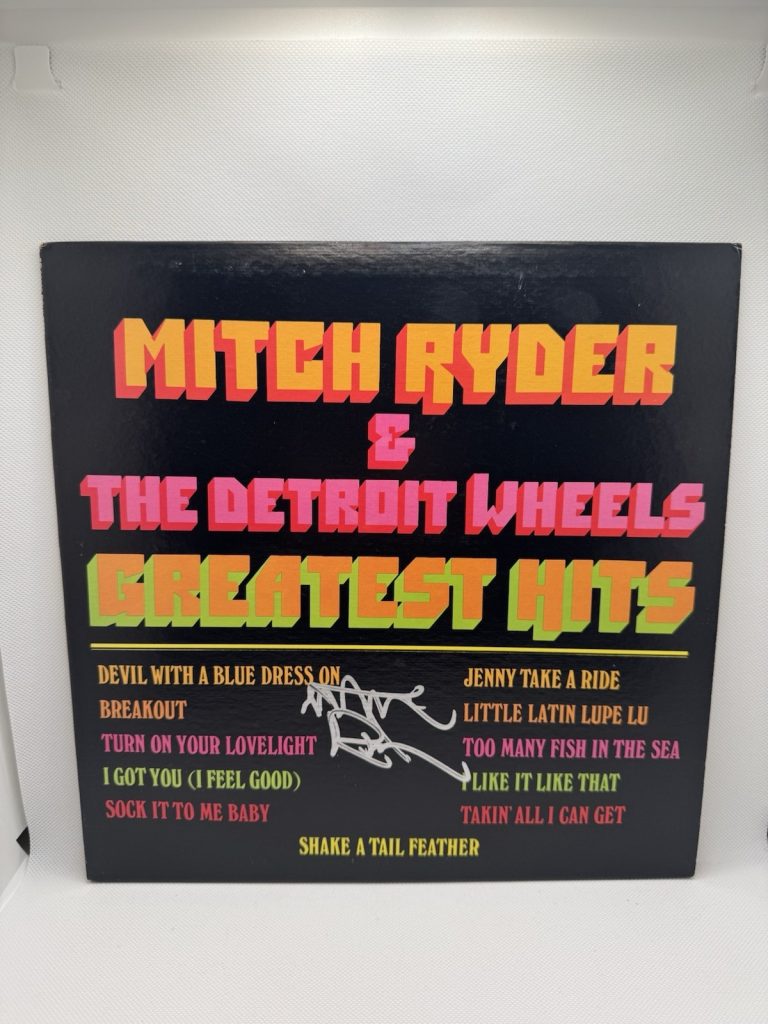 Mitch Ryder Signed Vinyl Greatest Hits Record JSA COA Autograph Album Lp