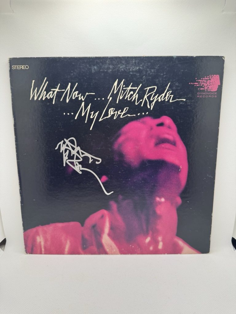 Mitch Ryder Signed Vinyl What Now My Love Record JSA COA Autograph Album Lp