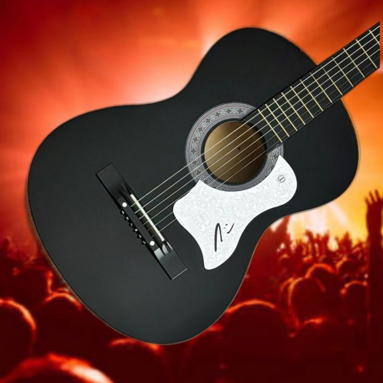 GFA Sarah Mary and Treehouse Star  * ALEX G *  Signed Acoustic Guitar COA