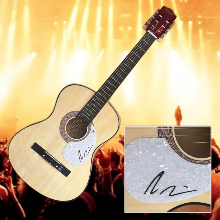GFA Sarah Mary and Treehouse Star  * ALEX G *  Signed Acoustic Guitar COA