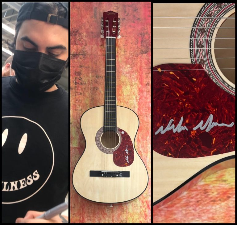 GFA Good Time & Paradise to Me  * NIKO MOON *  Signed Acoustic Guitar PROOF COA