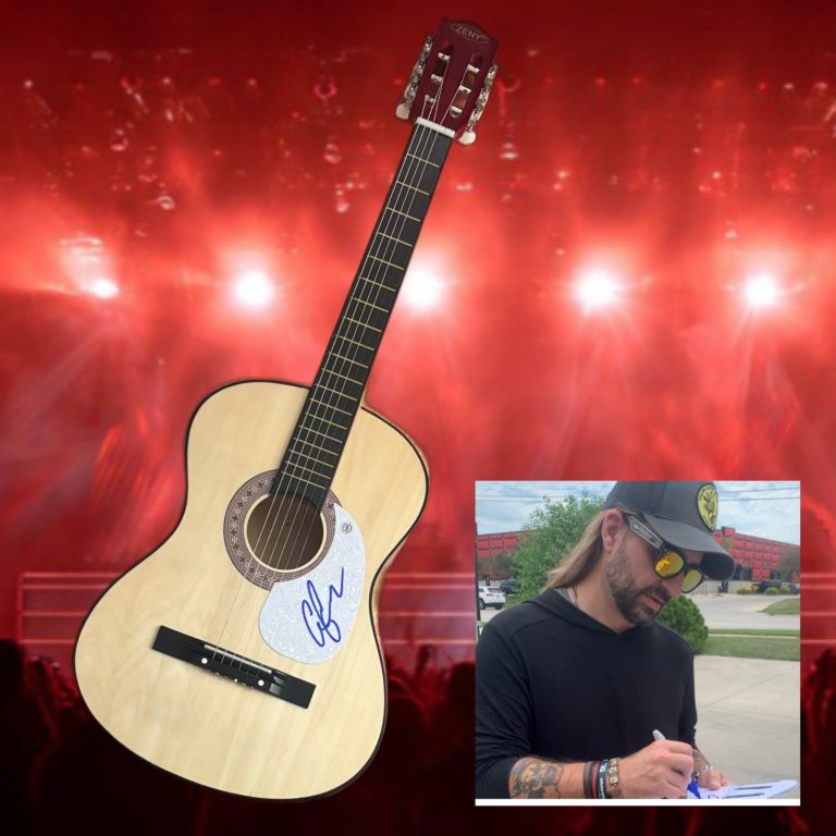 GFA  And the Departed Star  * CODY CANADA *  Signed Acoustic Guitar PROOF COA