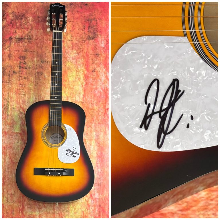 GFA Don't Come Lookin' Star  * JACKSON DEAN *  Signed Acoustic Guitar COA