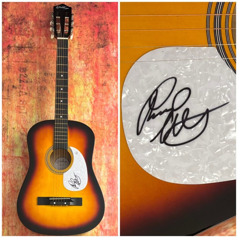 GFA Gaelic Storm Singer  * PATRICK MURPHY *  Signed Acoustic Guitar COA