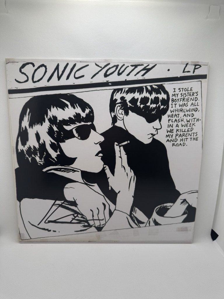 KIM GORDON SIGNED  VINYL GOO RECORD ALBUM LP SONIC YOUTH JSA COA AUTOGRAPH