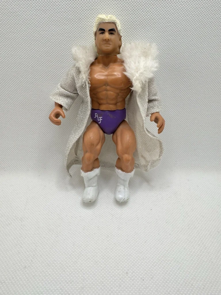 AWA 1985 Ric Flair with Robe Used Good Condition Figure Vintage Wrestling