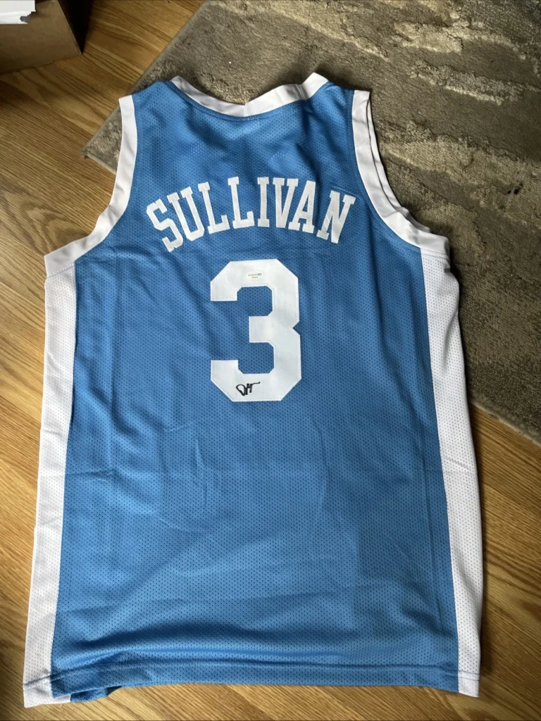 NORTH CAROLINA TARHEELS- PAT SULLIVAN SIGNED AUTOGRAPHED JERSEY ACOA 1993 CHAMP