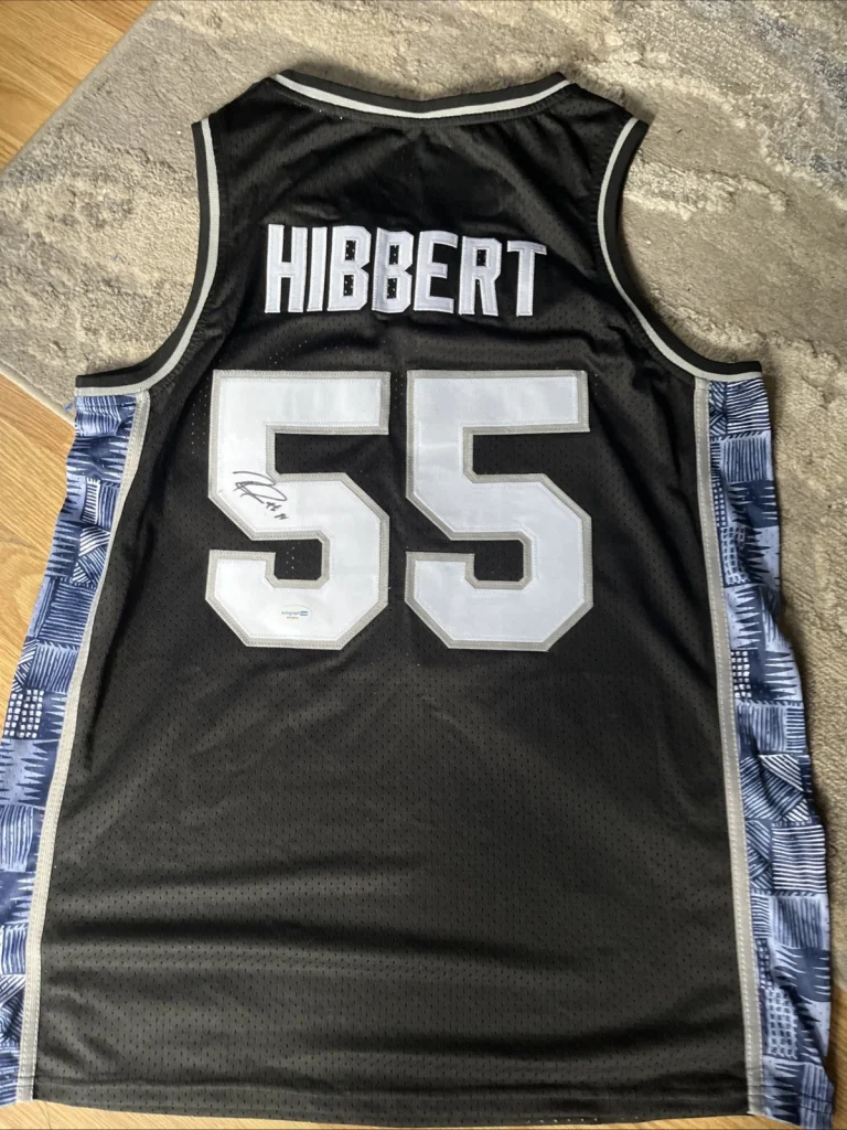 GEORGETOWN HOYAS ROY HIBBERT SIGNED AUTOGRAPHED JERSEY ACOA COA NBA All Star