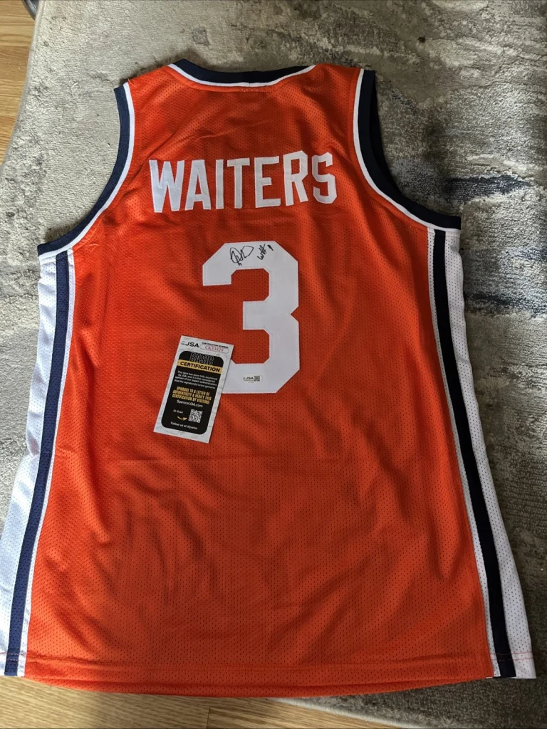 SYRACUSE ORANGE-DION WAITERS SIGNED AUTOGRAPHED JERSEY CUSE JSA COA MIAMI HEAT