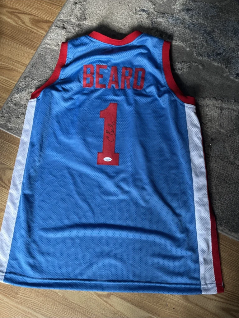 Ole Miss Rebels Chris Beard Signed Custom Basketball Jersey ACOA CERTIFIED COACH