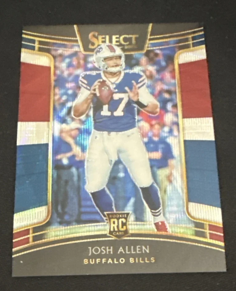 2018 Panini Select - Concourse Josh Allen #24 Tri-Color Prizm /199 (RC)