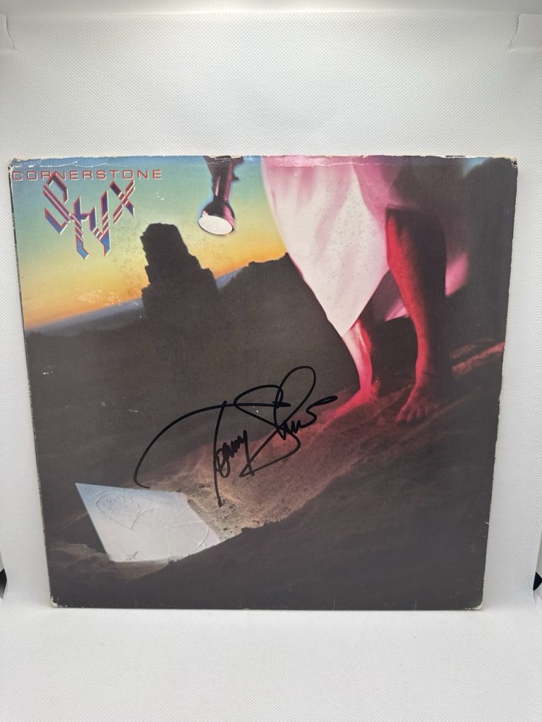 Tommy Shaw Signed Vinyl Styx Cornerstone JSA COA Autograph Record Album Lp