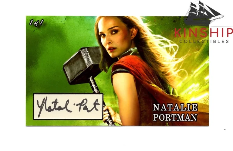 Natalie Portman signed Custom 3x5 Card JSA LOA AUTO GRADE 10 Thor Star Wars ZQTY