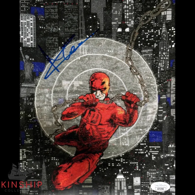 Charlie Cox signed 8x10 Photo JSA COA Marvel Daredevil Auto Bold B944
