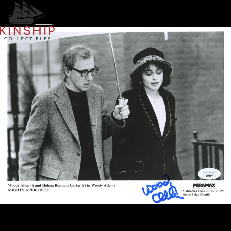 Woody Allen signed 8x10 Promo Movie Photo JSA COA Rare Bold Filmmaker Auto B1018