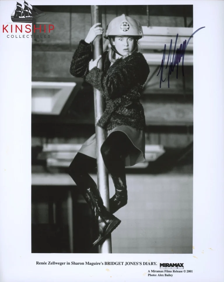 Renee Zellweger signed 8x10 Bridget Jones Promo Photo JSA COA Vintage Auto B1096