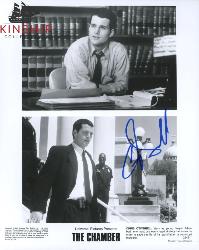 Chris O'Donnell signed The Chamber 8x10 Promo Photo JSA COA Vintage Auto B1091