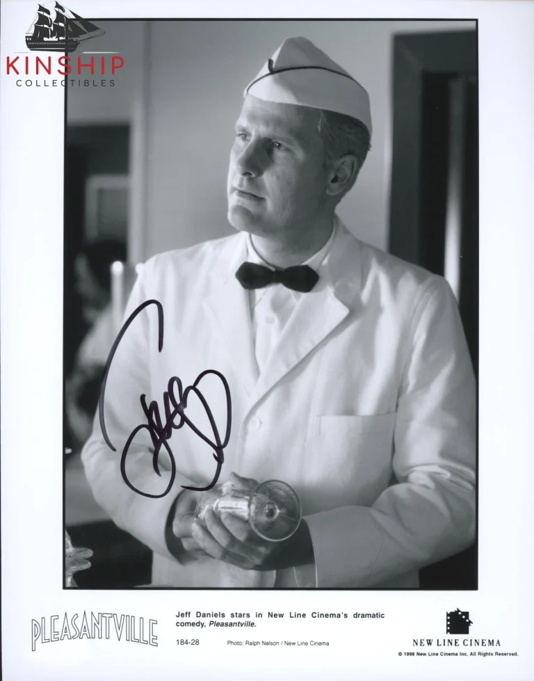 Jeff Daniels signed 8x10 Pleasantville Promo Photo JSA COA Vintage Auto B1148