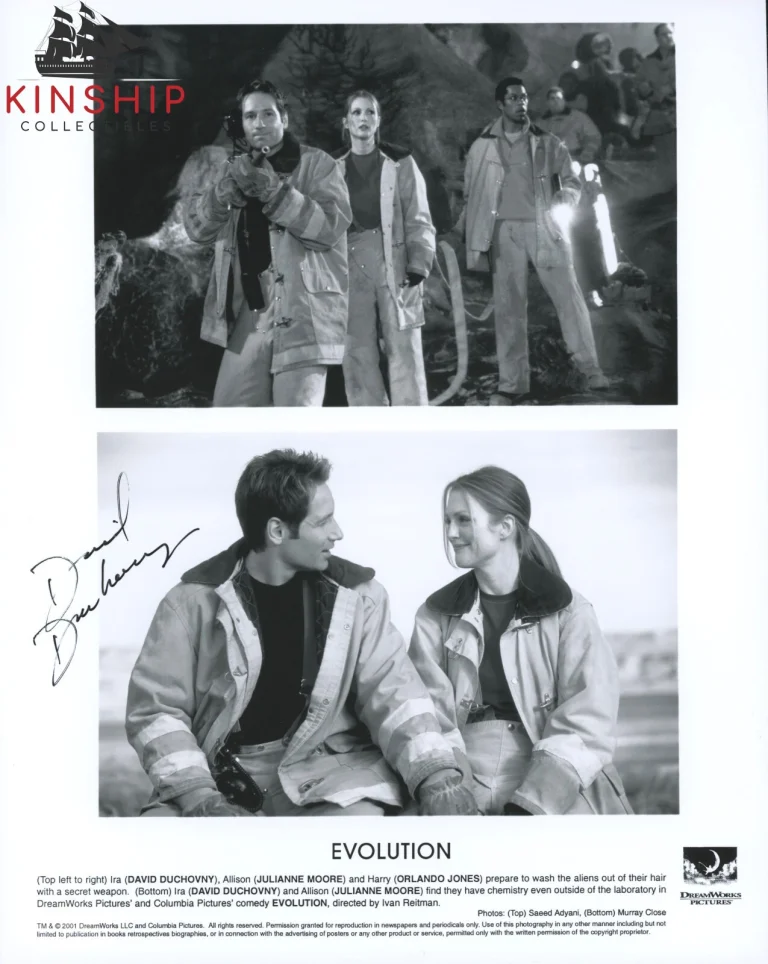 David Duchovny signed 8x10 Promo Photo JSA COA Full Vintage Auto X Files B1196