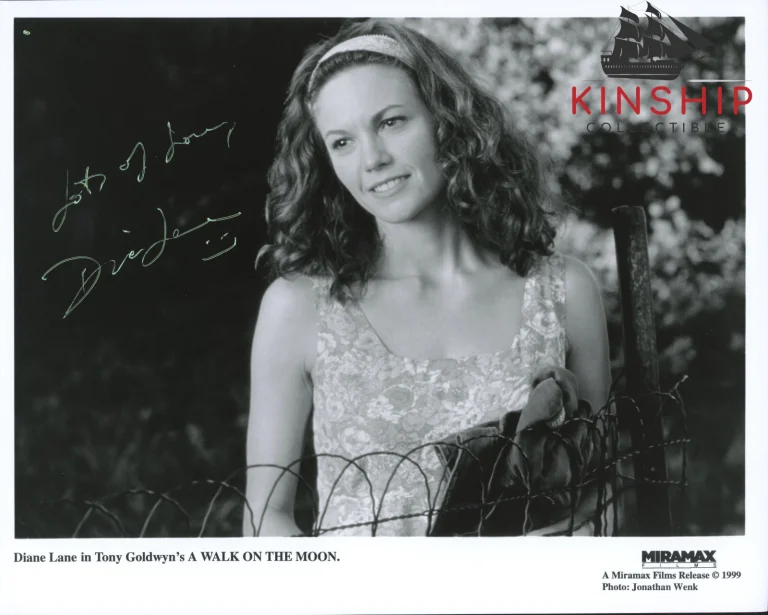 Diane Lane signed 8x10 Movie Promo Photo JSA COA Vintage Auto B1229
