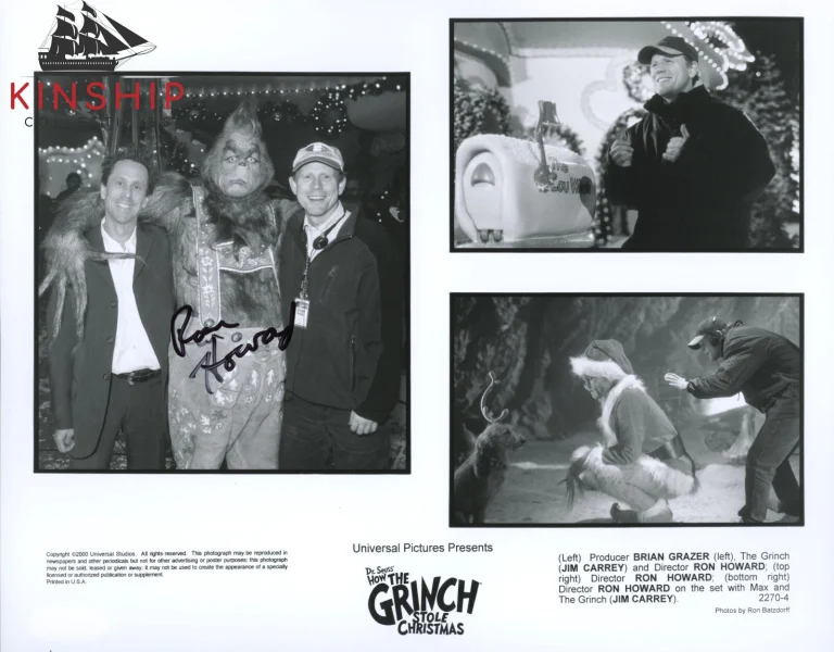 Ron Howard signed The Grinch 8x10 Movie Promo Photo JSA COA Vintage Auto B1351