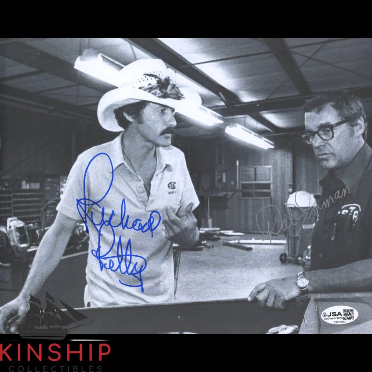 Richard Petty & Dale Inman signed 8x10 Photo JSA COA NASCAR Auto Rare B2399