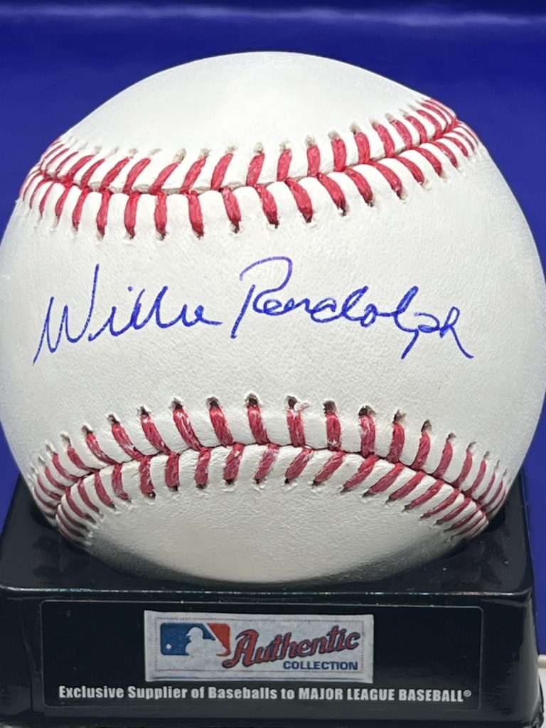 WILLIE RANDOLPH NEW YORK YANKEES  SIGNED OML BASEBALL