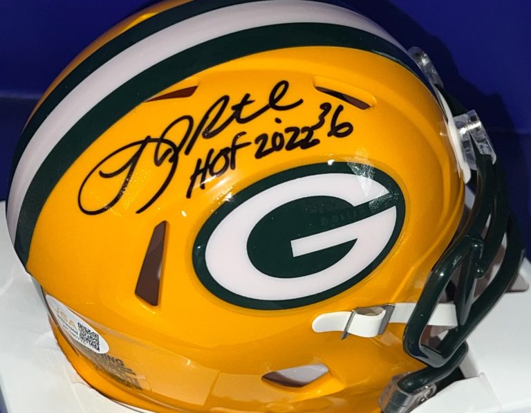 LEROY BUTLER GREEN BAY PACKERS HOF 2022 JSA AUTHENTICATED SIGNED MINI HELMET