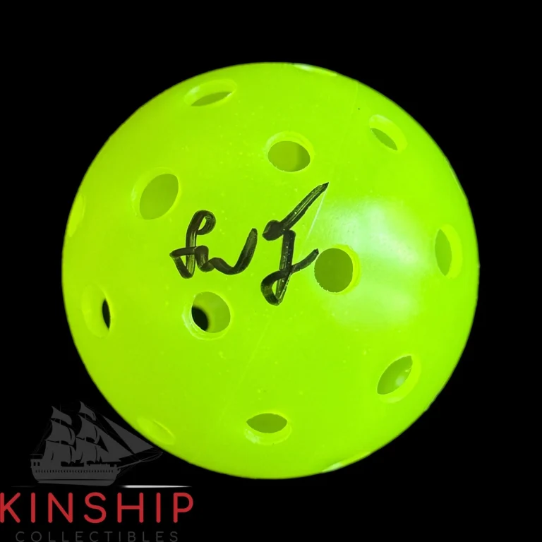 JW Johnson signed Dura Fast 40 Pickleball JSA COA Rare PPA Auto A4771